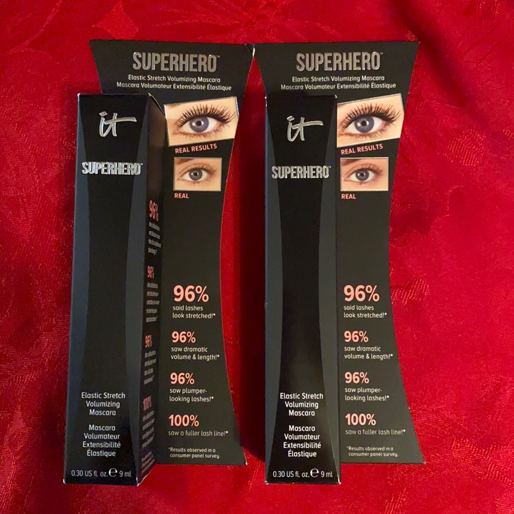 COPY - Set of 2 IT Super Hero Mascara super black